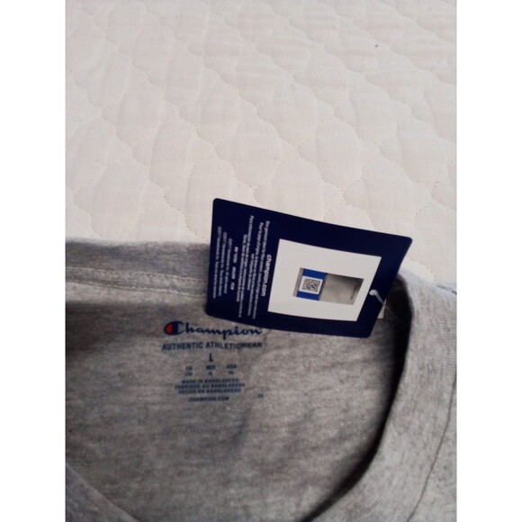 Men's Champion‎ Gray Short Sleeve Alabama New With Tags T-shirt Size Large - Picture 8 of 13